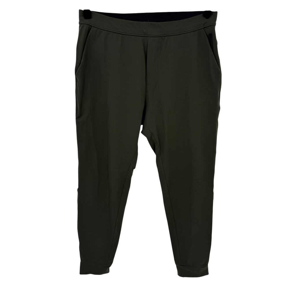 Public Rec Mens Gameday Joggers Travel Pants Dark Olive Green Size 36/31
